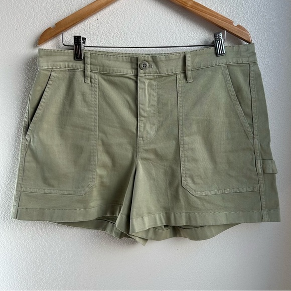 J. Crew | Olive Green Fair Trade Foundry Chino Shorts - Picture 3 of 11